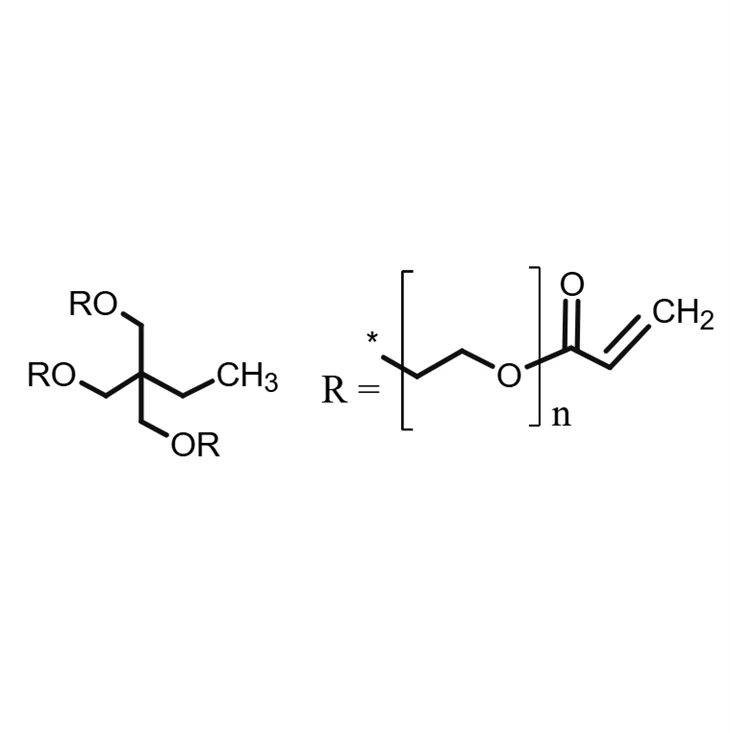 CAS NO:28961-43-5 EO-TMPTA/Ethoxylated Trimethylolpropane Triacrylate